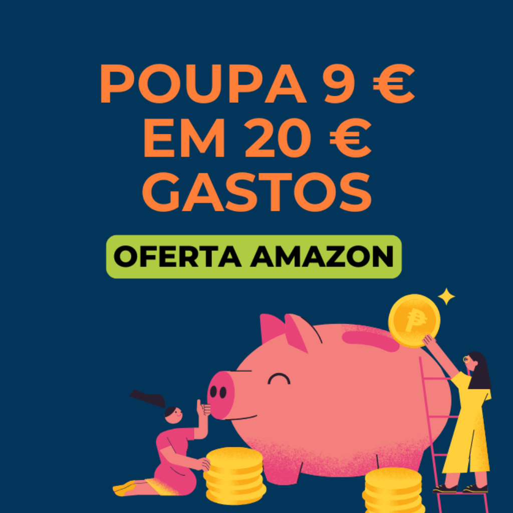 poupa 9€ em 20€ Gastos