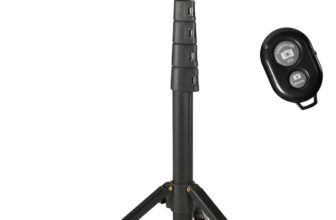 Amazon Basics Tripé extensível até 162 cm