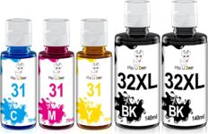 Miss Deer 31 32XL para HP 31 32XL, compatível com HP Smart Tank