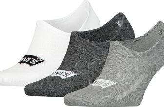 Meias Levis Footie 3 pares