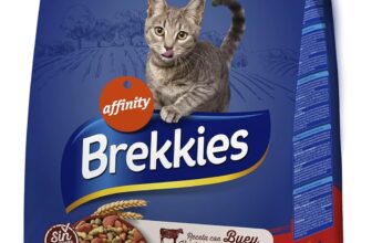 Brekkies Ração para Gatos com Bovino, Vegetais e Cereais 3,5kg 3500 g