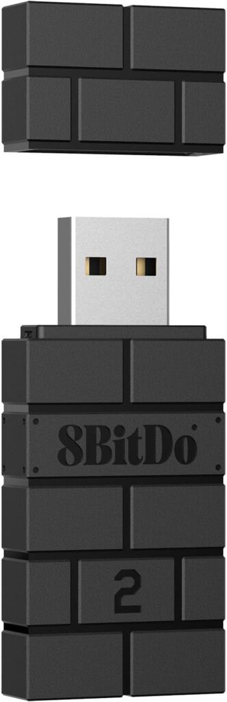 8Bitdo - Wireless USB Adapter 2 for Switch OLED, Windows PC, Mac etc