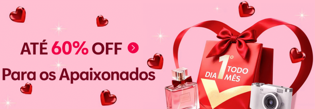 Cupões Desconto Dias Dos Namorados Aliexpress - Começa dia 31 de Jan