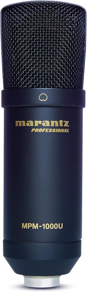 Marantz Professional MPM1000U Microfone de condensador USB para Gaming