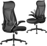 SONGMICS Cadeira de escritório giratória