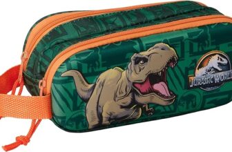 Jurassic World 3D Suporte duplo 3D, estojo