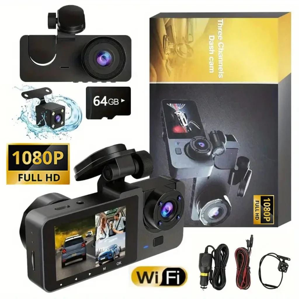 Dash Cam 1080p wifi X94-WIFI-2CAM