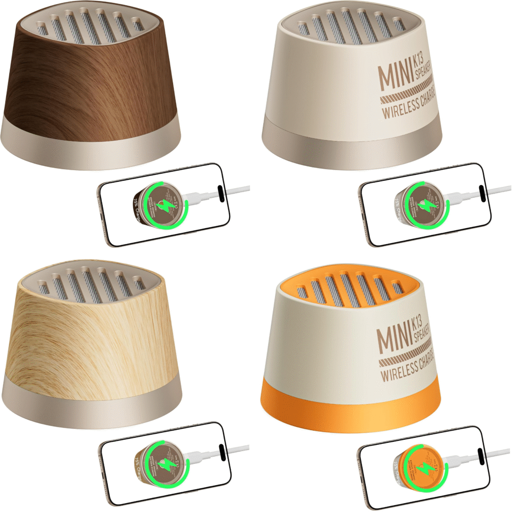 Mini altifalante Bluetooth magnético