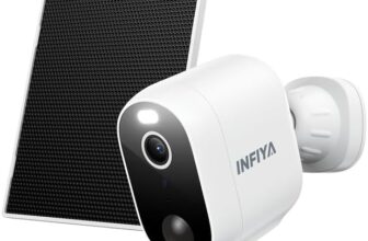 Câmara de vigilância WiFi exterior solar 2 K