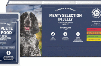 Alimento completo para cães sénior