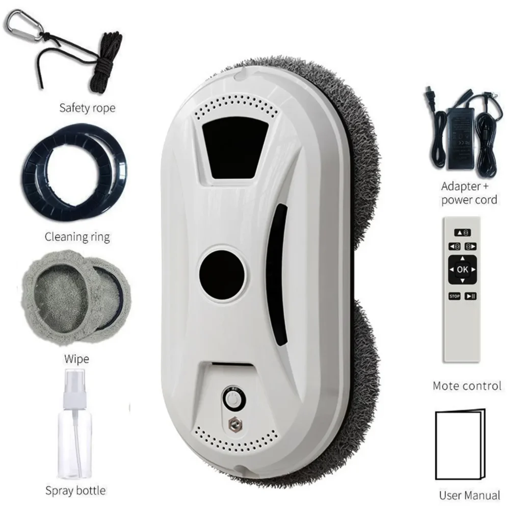 Aspirador Robô Ultra-fino, Limpa Janelas