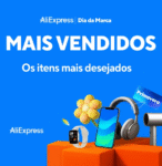 Cupões dia das Marcas no Aliexpress