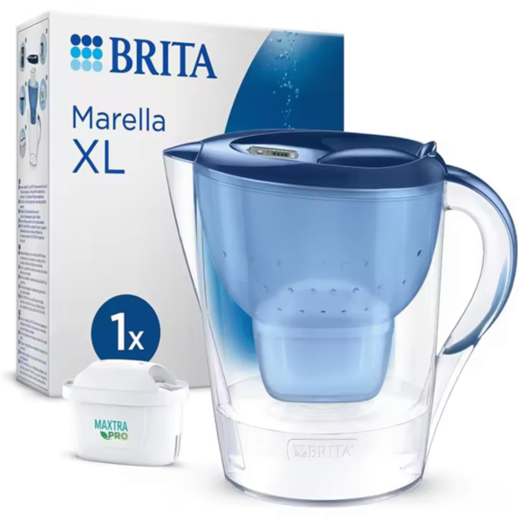 Jarro Filtro BRITA, Modelo Marella XL, 3,5L com Filtro MAXTRA PRO Água filtrada 150L Sem BPA