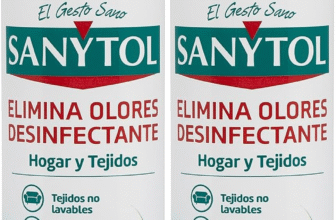 Sanytol - Desinfetante casa e tecidos, elimina bactérias, vírus e fungos sem lixívia - 2 X 300 ml