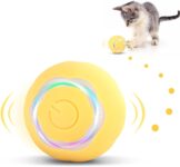 Bola de brinquedo interativa para gatos, carregamento USB