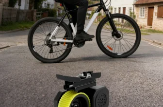 Black Green Bike Booster, 250W Brushless Motor