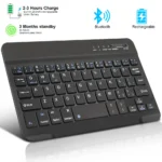 Teclado sem fio bluetooth mini teclado para portátil