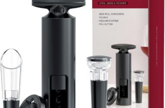4 em 1 Abridor de vinho saca-rolhas profissional abre-garrafas