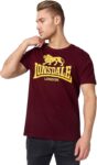 Lonsdale Londres Logótipo homem t-shirt preta regular