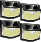 4 x Luz solar exterior 248 LED/300 °