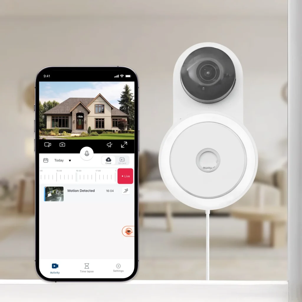 Câmera de Janela Inteligente 2K YI Pro 2.4GHz WiFi