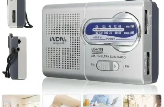 Mini rádio FM portátil