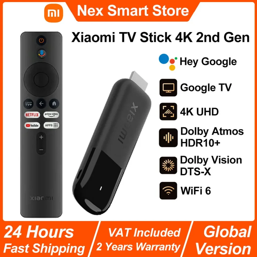 2025 Xiaomi TV Stick 4K 2nd Gen