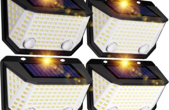 KASONIC Luzes solares com sensor duplo