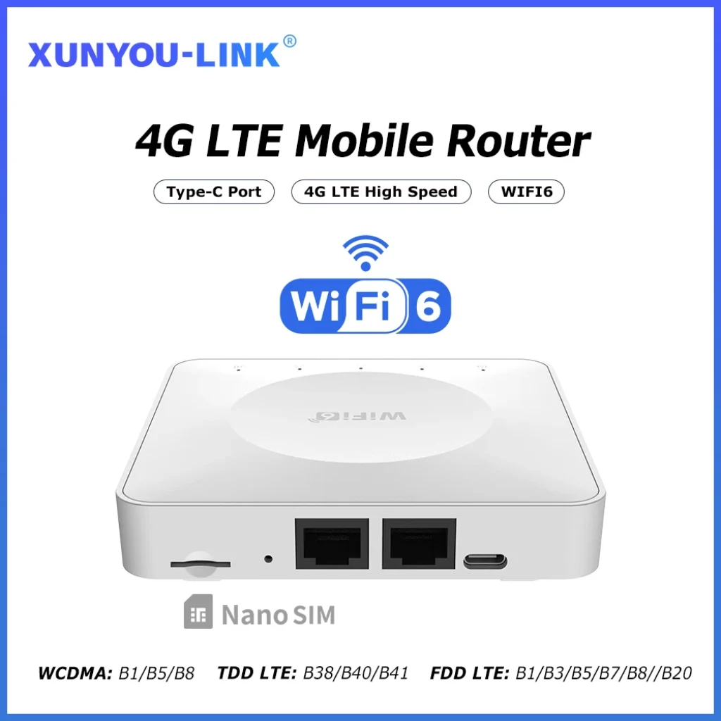 Roteador 4g lte wifi 6 cartão sim