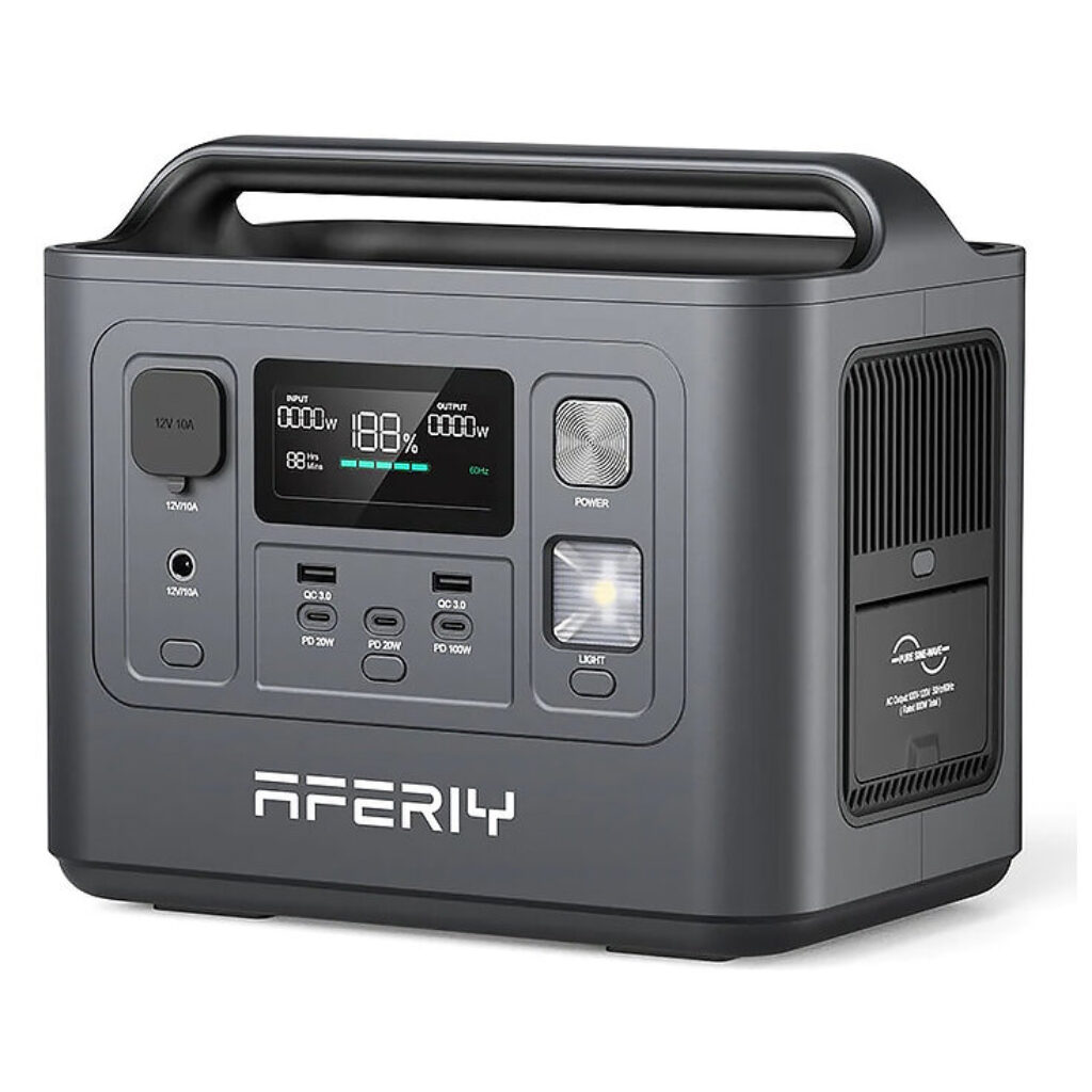 Aferiy P010 800W 512Wh LiFePO4 | Portable Power Station