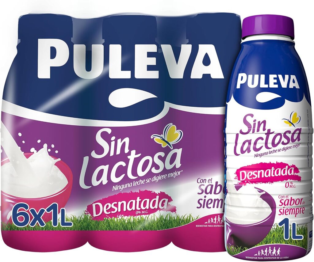 Puleva Leite de manhãs leves magro sem lactose