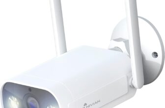 NIVIAN Câmara Bullet WiFi 2,4 Ghz resolução 2K - Branca