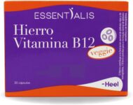 Essentialis Ferro vitamina B12 Veggie, 30 cápsulas veganas