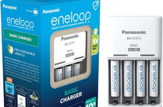 eneloop Carregador básico, para 2 ou 4 pilhas recarregáveis AA/AAA