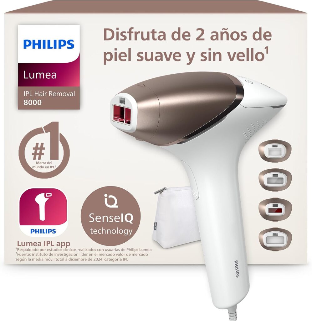 Philips Série 8000, Depiladora de Luz Pulsada