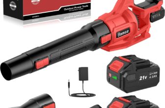 Soprador de folhas 21 V | soprador com 2 baterias