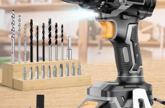 Berbequim e Aparafusador Brushless 21 V, 42 Nm, Bateria de 2,0 Ah