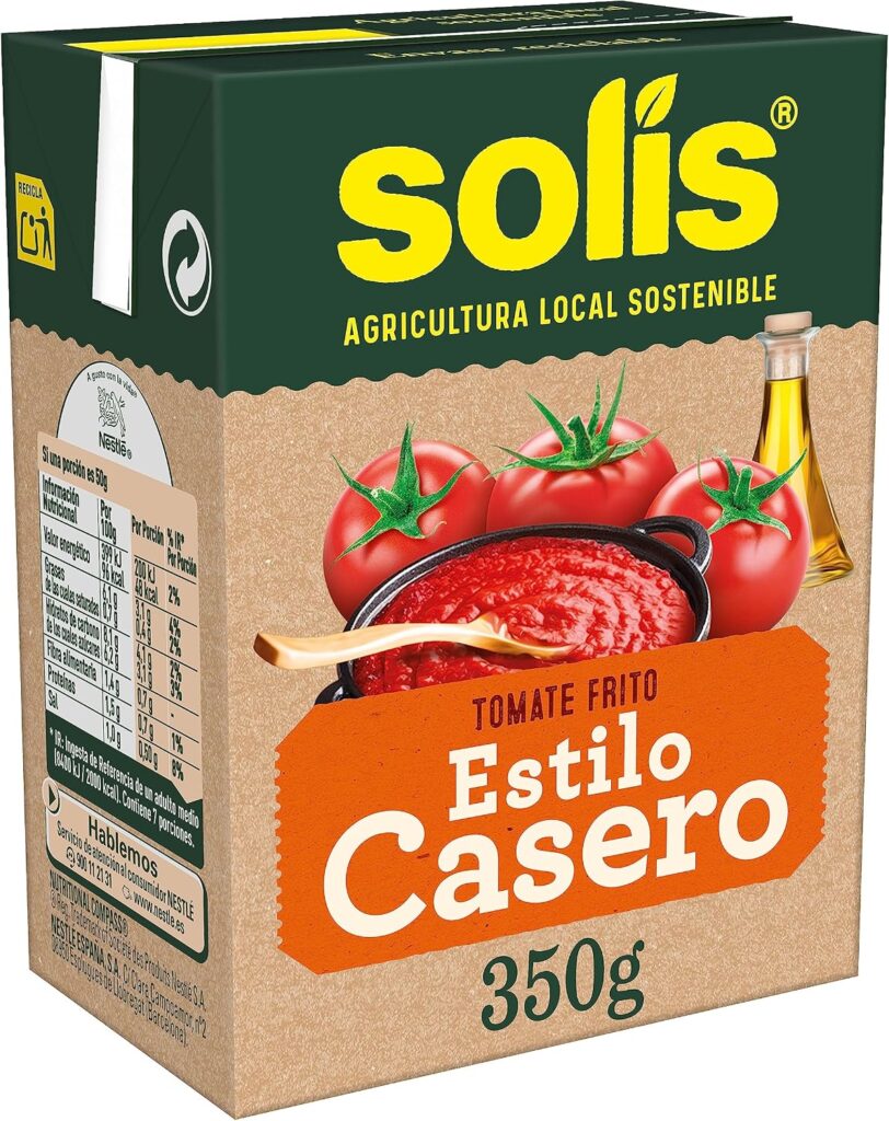 SOLÍS Tomate frito estilo caseiro