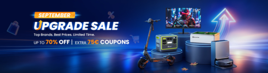 Outono Upgrade Sale Geekbuying is now LIVE Up To 75% Off