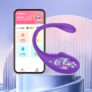 Vibrador controlado por APP para mulheres, ponto G