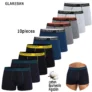 10 boxers de algodão roupa interior homens