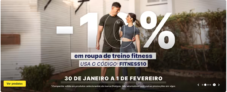 Até dia 1 de fevereiro 10% de desconto Decathlon Fitness
