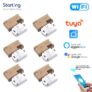 2 X Interruptor inteligente Wifi para casa compatível com Tuya Smart Life, Alexa e Google Home, 10A (desde Espanha)