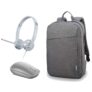 Lenovo Smarter Learning Portability Bundle Kit | Pack Auscultadores Rato Mochila para Portáteis