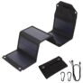 Painel Solar Klack 60W 2 portas USB Dobrável Portátil Cabo 3 em 1
