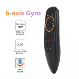 Controlo G10S 2.4G Air mouse Sem Fios, Box Android