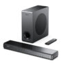 Barra de Som HW210 120W bluetooth Soundbar 3 Surround 3D + Subwoofer