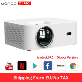 Projetor Inteligente Wanbo X1 Pro Android 9.0 1GB + 8GB