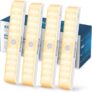 Luzes LED com sensor de movimento recarregável via USB (pack de 4)