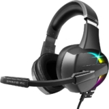 Auscultadores Gaming Beexcellent, PS4 PS5 Xbox One PC Som Surround